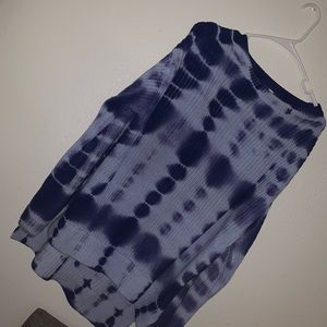 💞 Baby Blue Tye-Dye Cozy Sweater 💞